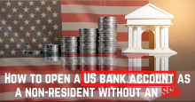 banner for How to open a US bank account as a non resident without an SSN
